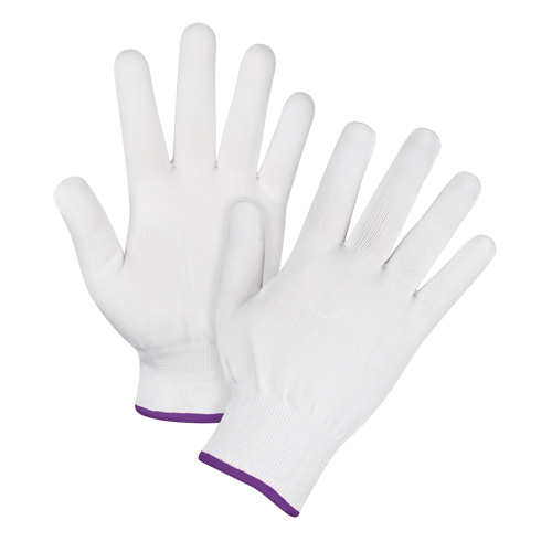 Gants tricot&eacute;s sans couture, Polyester, Calibre 15, Dames/T-petit Distribution Jean Lapalme