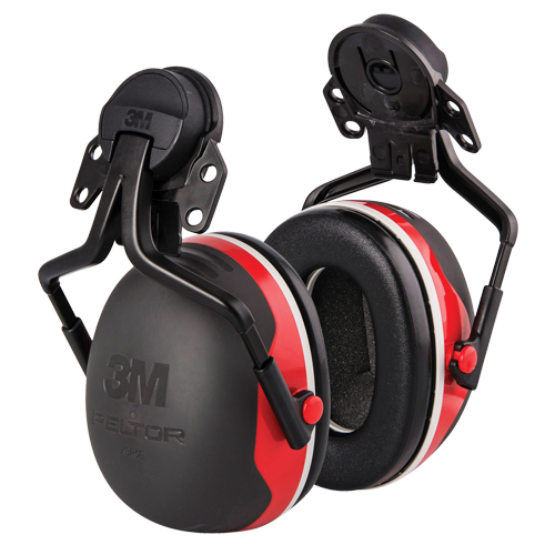 Serres-t&ecirc;te isol&eacute;s &eacute;lectroniquement Peltor, Fixation pour casque, 25 NRR dB Distribution Jean Lapalme