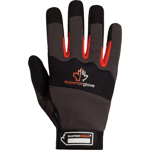Gants de m&eacute;canicien Clutch Gear, Paume Synth&eacute;tique, Taille Petit Distribution Jean Lapalme