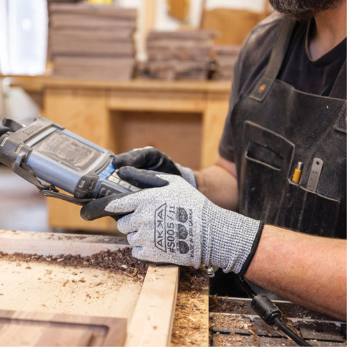 Cut Resistant Glove, Size Small/7, 10 Gauge, Foam Nitrile Coated, Dyneema&reg; Shell, ASTM ANSI Level A3/EN 388 Level C Distribution Jean Lapalme