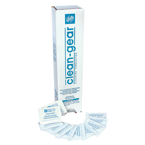 Serviettes nettoyantes pour respirateur, 8" x 5", 100 lingettes Distribution Jean Lapalme