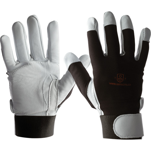 IMPACTO&reg; AIRGEL Glove, Size Large, Pearl Leather Palm Distribution Jean Lapalme