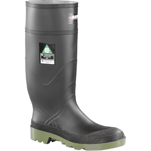 Bottes Petrolia, Caoutchouc, Embout Acier, Pointure 7 Distribution Jean Lapalme