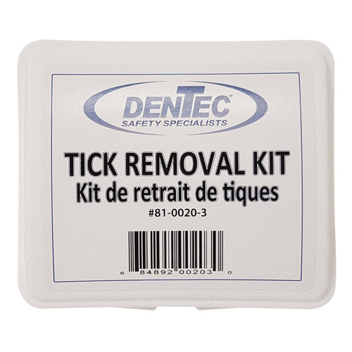 Tick Safety Kit, Class 1 Medical Device, Plastic Box Distribution Jean Lapalme