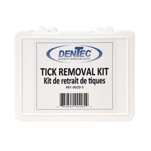 Tick Safety Kit, Class 1 Medical Device, Plastic Box Distribution Jean Lapalme