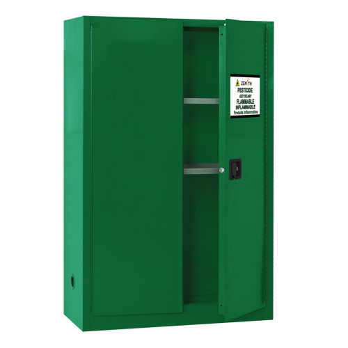Pesticide Storage Cabinet, 45 gal., 65" H x 43" W x 18" D Distribution Jean Lapalme