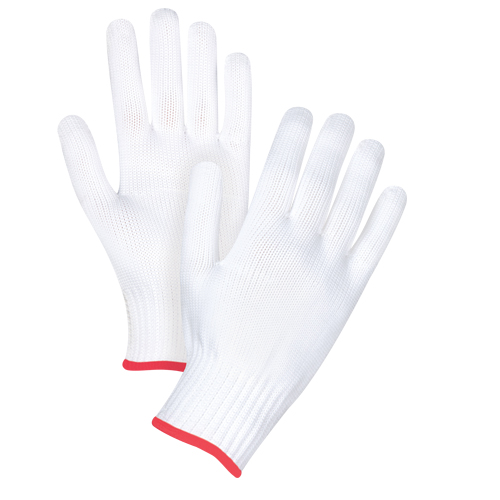 Gants tricot&eacute;s sans couture, Polyester, Calibre 10, Petit Distribution Jean Lapalme