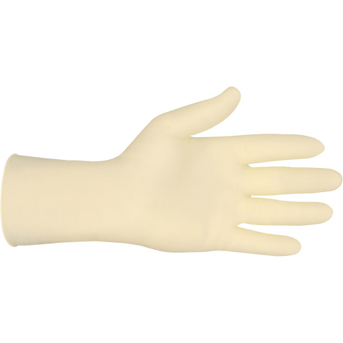 Industrial Grade Gloves, Small, Latex, 5-mil, Powder-Free, White Distribution Jean Lapalme