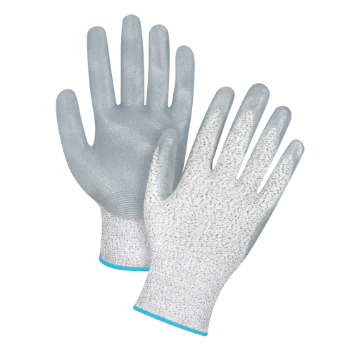 Gants haute performance r&eacute;sistants &agrave; la coupe, Taille T-Grand/10, Calibre 13, Rev&ecirc;tement Nitrile, Enveloppe en PEHP, ANSI/ISEA 105 niveau 4/EN 388 niveau 5 Distribution Jean Lapalme