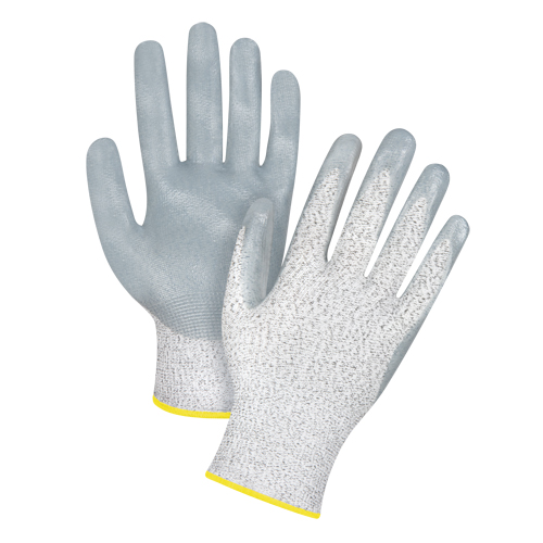 Gants haute performance r&eacute;sistants &agrave; la coupe, Taille 2T-Grand/11, Calibre 13, Rev&ecirc;tement Nitrile, Enveloppe en PEHP, ANSI/ISEA 105 niveau 4/EN 388 niveau 5 Distribution Jean Lapalme