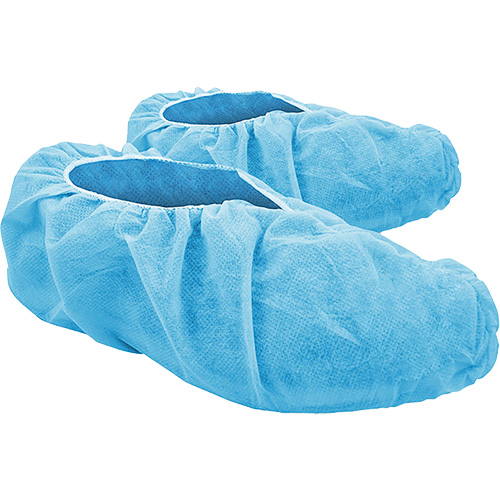 CoverMe Disposable Shoe Covers, Large, Polypropylene, Blue Distribution Jean Lapalme