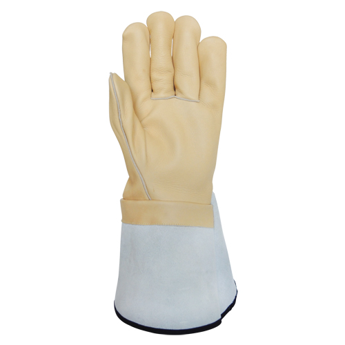 Lineman's Gloves, Small, Grain Cowhide Palm Distribution Jean Lapalme