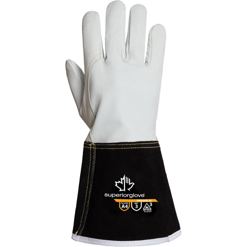 Endura&reg; 399GKGL5 Welding Gloves, Grain Goatskin, Size Medium Distribution Jean Lapalme