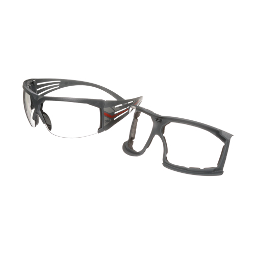 SecureFit 600 Series Safety Glasses with Gasket, Grey/Indoor/Outdoor Lens, Anti-Fog, ANSI Z87+/Meets/Exceeds CSA Z94.3 Distribution Jean Lapalme