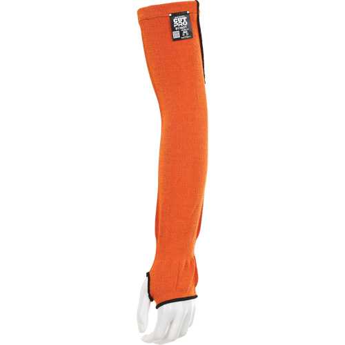 Memphis&reg; Sleeves, Kevlar&reg;, 18", ASTM ANSI Level A5, Orange Distribution Jean Lapalme