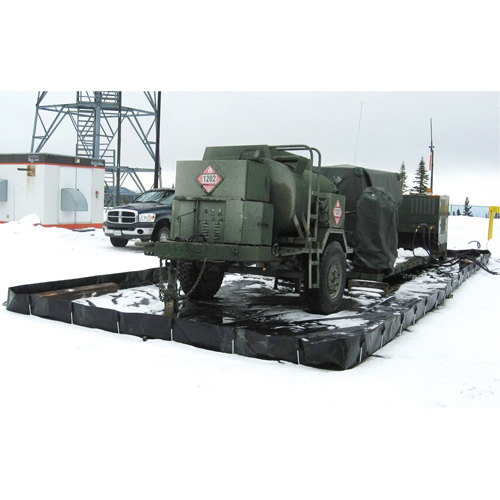 Barres L-Rod Insta-Berm, Capacit&eacute; 1122 gal. US, 10' la x 15' lo x 12" h, Support en L Distribution Jean Lapalme