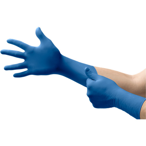 UltraSense&reg; EC Gloves, X-Small, Nitrile, 5-mil, Powder-Free, Blue, Class 2 Distribution Jean Lapalme