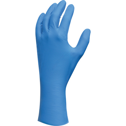 Lightweight Gloves, 7/Small, Nitrile, 9-mil, Powder-Free, Blue Distribution Jean Lapalme