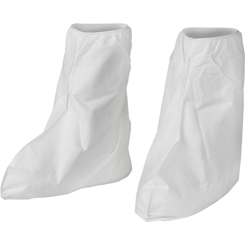 KleenGuard A40 Disposable Boot Covers, One Size, Microporous, White Distribution Jean Lapalme