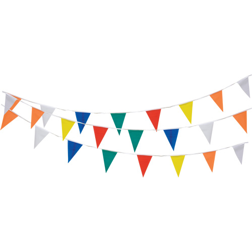 Pennant String, 60' L, Multicolour Distribution Jean Lapalme