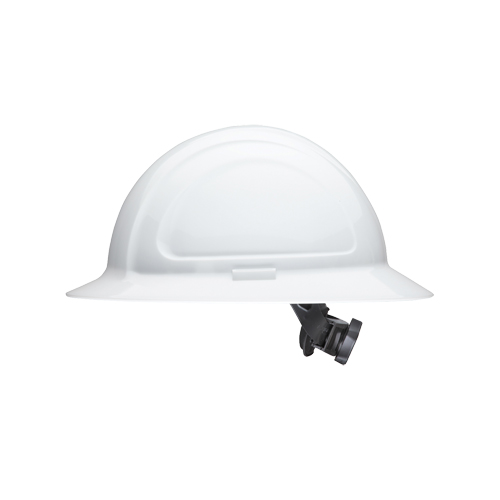 Casque de s&eacute;curit&eacute; &agrave; bordure compl&egrave;te North Zone, R&eacute;pond aux normes CSA type 1, Suspension Rochet, Non ventil&eacute; Distribution Jean Lapalme