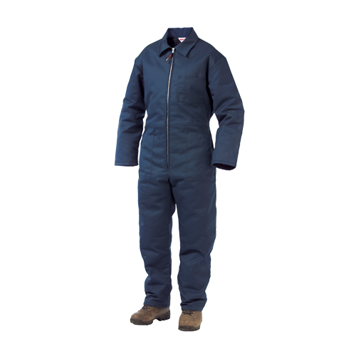 Combinaison en serge doubl&eacute;e, Hommes, Bleu marine, Taille Grand Distribution Jean Lapalme