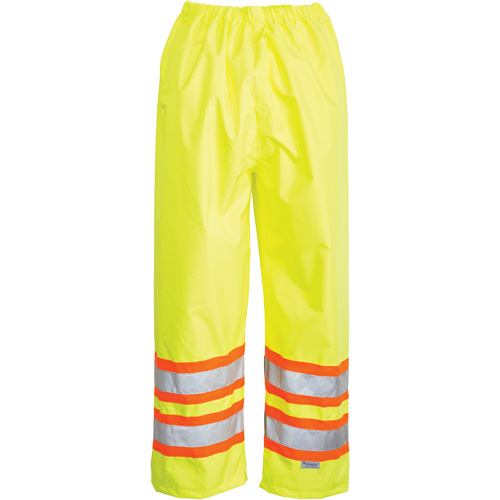 Open Road&reg; Waist Pants, Polyester, Small, High Visibility Lime-Yellow Distribution Jean Lapalme