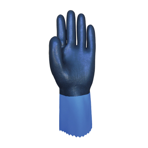 Summitech Full-Dipped Chemical Resistant Gloves, Size Small/7, 11.8" L, Chloroprene, Poly-Cotton Inner Lining, 59-mil Distribution Jean Lapalme