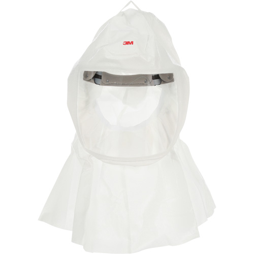 Cagoule avec harnais int&eacute;gr&eacute; Versaflo, Moyen/Petit, Coiffe souple, Bavette Simple Distribution Jean Lapalme