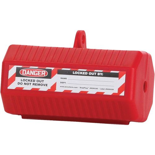 Stopout&reg; StopPlug Lockout, Plug Type Distribution Jean Lapalme