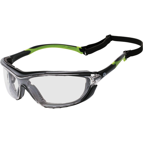 Lunettes de s&eacute;curit&eacute; Veratti Primo, Lentille Transparent, Antibu&eacute;e, ANSI Z87+/R&eacute;pond ou surpasse la norme CSA Z94.3 Distribution Jean Lapalme