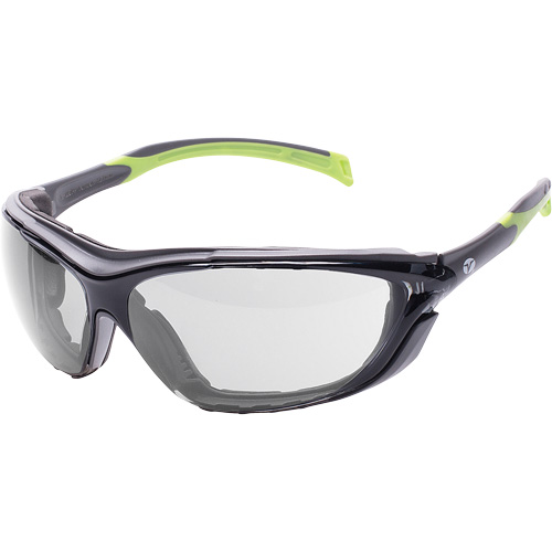 Lunettes de s&eacute;curit&eacute; Veratti Primo, Lentille Grise/fum&eacute;e, Antibu&eacute;e, ANSI Z87+/R&eacute;pond ou surpasse la norme CSA Z94.3 Distribution Jean Lapalme