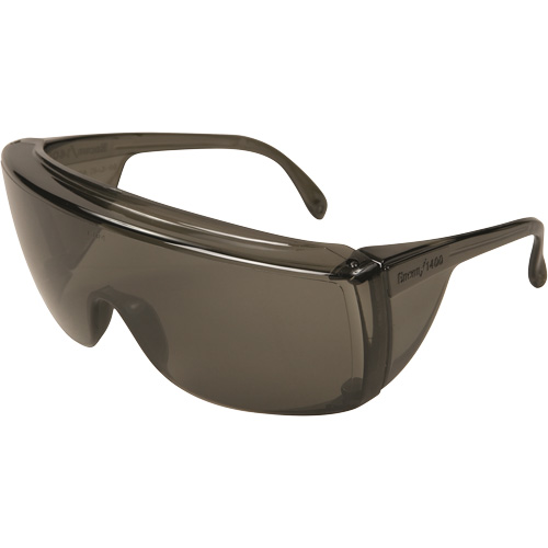 Lunettes de s&eacute;curit&eacute; s&eacute;rie 1400 Veratti Tuff Spec, Lentille Grise/fum&eacute;e, ANSI Z87+/R&eacute;pond ou surpasse la norme CSA Z94.3 Distribution Jean Lapalme