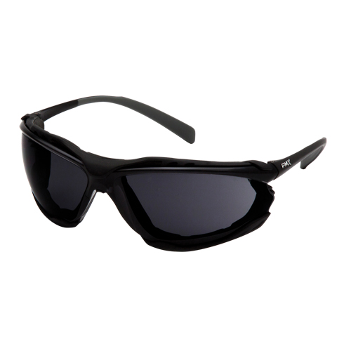 Lunettes de s&eacute;curit&eacute; Proximity, Lentille Grise/fum&eacute;e, Antibu&eacute;e, ANSI Z87+/R&eacute;pond ou surpasse la norme CSA Z94.3 Distribution Jean Lapalme
