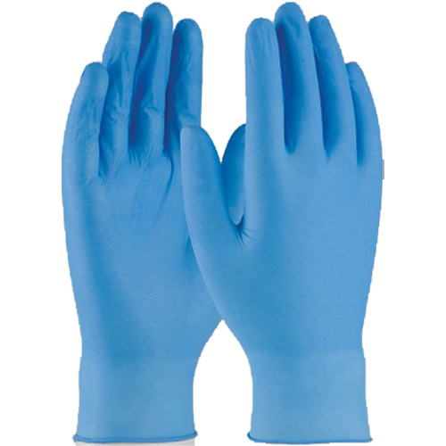 Disposable Gloves, Small, Nitrile, 4-mil, Powder-Free, Blue Distribution Jean Lapalme