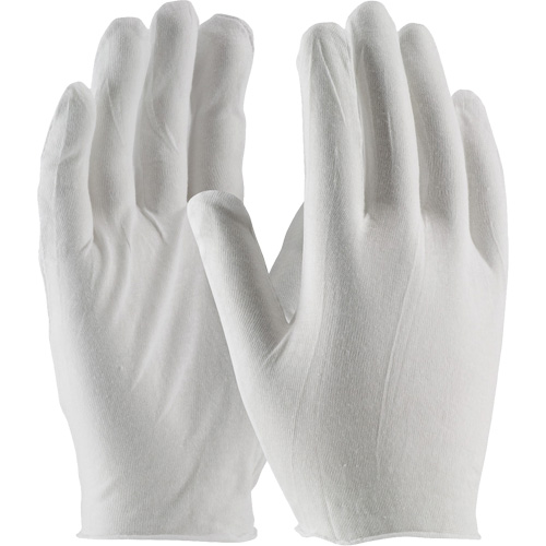 Inspection Gloves, Cotton, Unhemmed Cuff, One Size Distribution Jean Lapalme