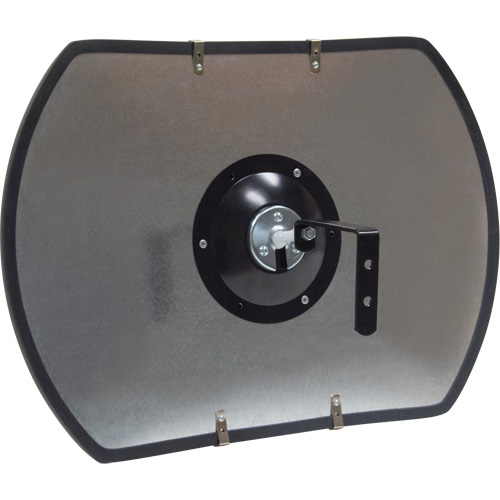 Roundtangular Convex Mirror with Bracket, 12" H x 18" W, Indoor/Outdoor Distribution Jean Lapalme