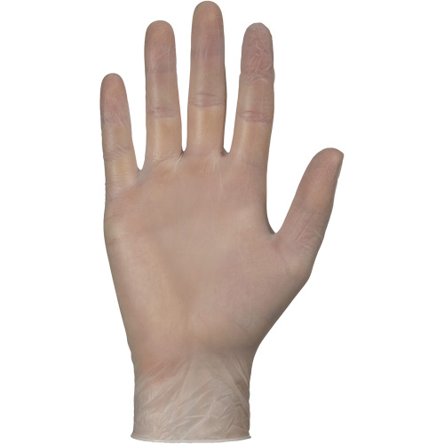 Gants jetables, Petit, Vinyle, 4 mils, Sans poudre, Blanc Distribution Jean Lapalme