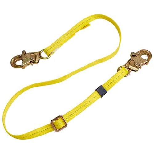 Web Adjustable Positioning Lanyard, 1 Legs, 4', CSA Class B, Polyester Distribution Jean Lapalme