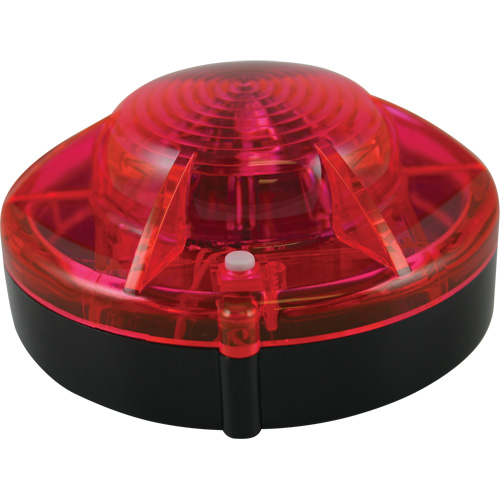 Red Magnetic Strobe Light, Plastic Distribution Jean Lapalme