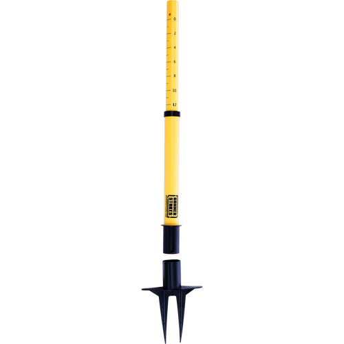 PLUS Barrier Posts, 42" High, Yellow Distribution Jean Lapalme