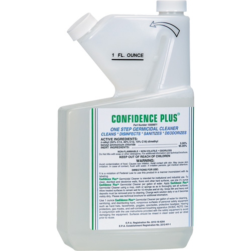 Nettoyant germicide pour respirateur Confidence Plus, Liquide Distribution Jean Lapalme