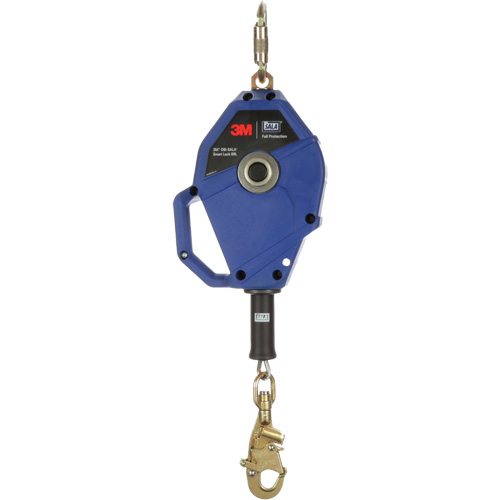 Smart Lock Self-Retracting Lifeline, 20', Galvanized Steel, Swivel Distribution Jean Lapalme