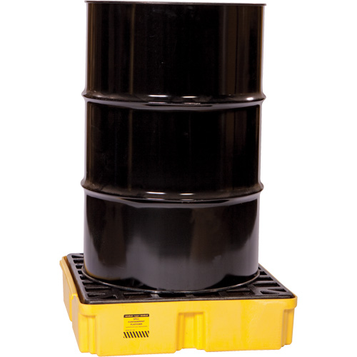 Plateforme de d&eacute;versement modulaire, Capacit&eacute; de d&eacute;versement 15 gal. US, 26" x 26,25" x 6,5" Distribution Jean Lapalme