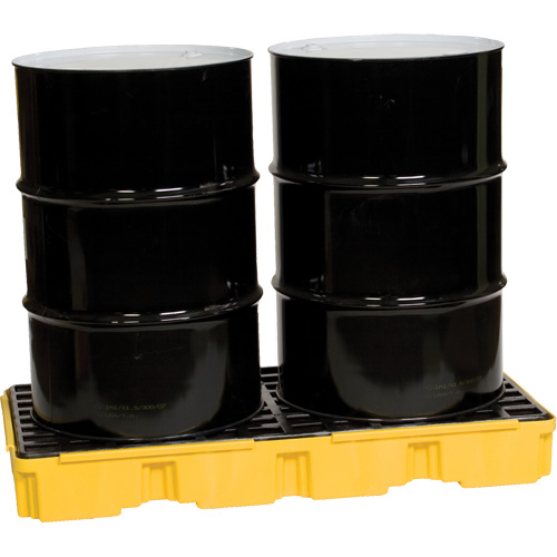 Plateforme de d&eacute;versement modulaire, Capacit&eacute; de d&eacute;versement 30 gal. US, 51,5'' x 26,25" x 6,5" Distribution Jean Lapalme