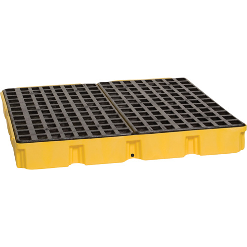 Plateforme de d&eacute;versement modulaire, Capacit&eacute; de d&eacute;versement 60,5 gal. US, 51,5'' x 51,5'' x 6,5" Distribution Jean Lapalme