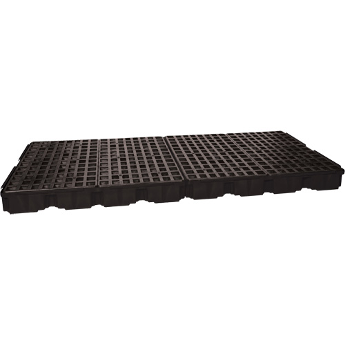 Plateforme de d&eacute;versement modulaire, Capacit&eacute; de d&eacute;versement 121 gal. US, 51,5'' x 103" x 6,5" Distribution Jean Lapalme