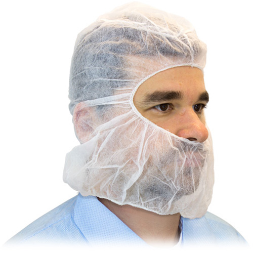Disposable Hood, Polypropylene, White Distribution Jean Lapalme