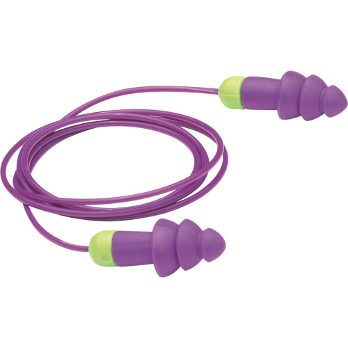 Rockets&reg; Reusable Earplugs, Corded, Bulk - Polybag, 27 dB NRR, One-Size Distribution Jean Lapalme