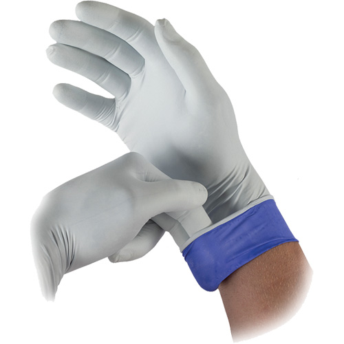 Lifestar EC&reg; LSE-104 Dual-Coloured Examination Gloves, Small, Nitrile, 5.5-mil, Powder-Free, White, Class 2 Distribution Jean Lapalme